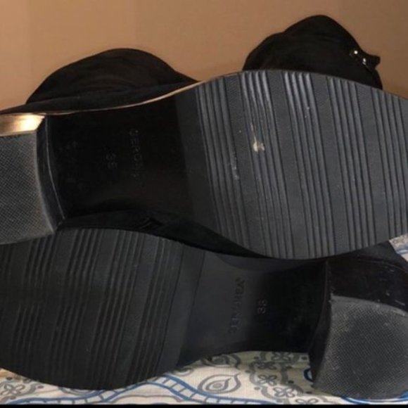 Geronea Italian Leather/Suede Knee-high Boots - Picture 3 of 3